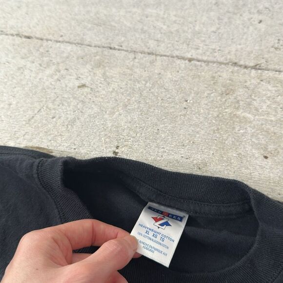 Vintage 90s/Y2k Storm Rider Motorcycle Lightning Tee - Picture 3 of 4